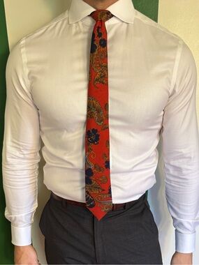Charles Tyrwhitt Extra Slim White French Cuff Extreme Spread Collar Shirt